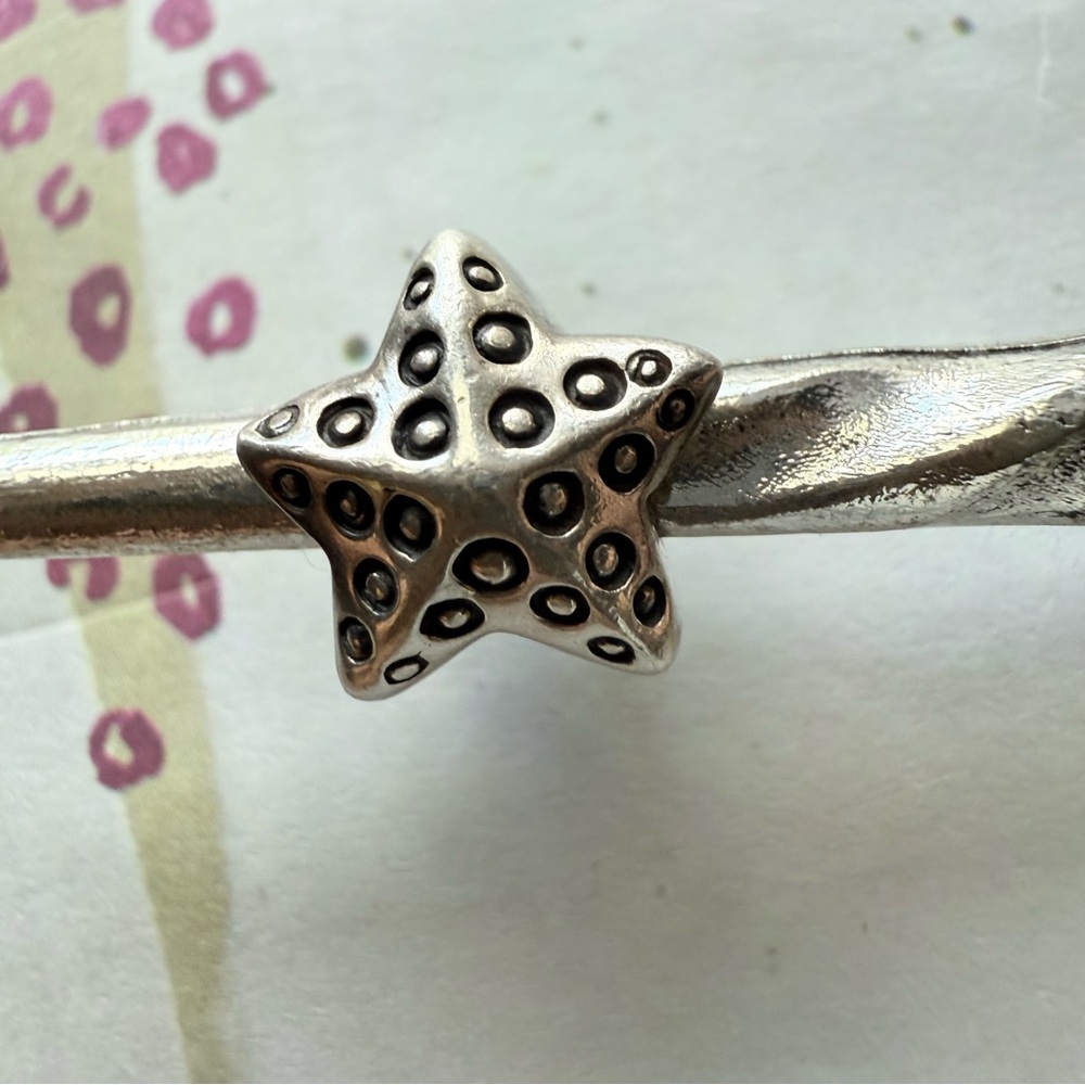 ⭐️ Sterling Silver Starfish Charm Bead – Fits Most European Bracelet Systems
